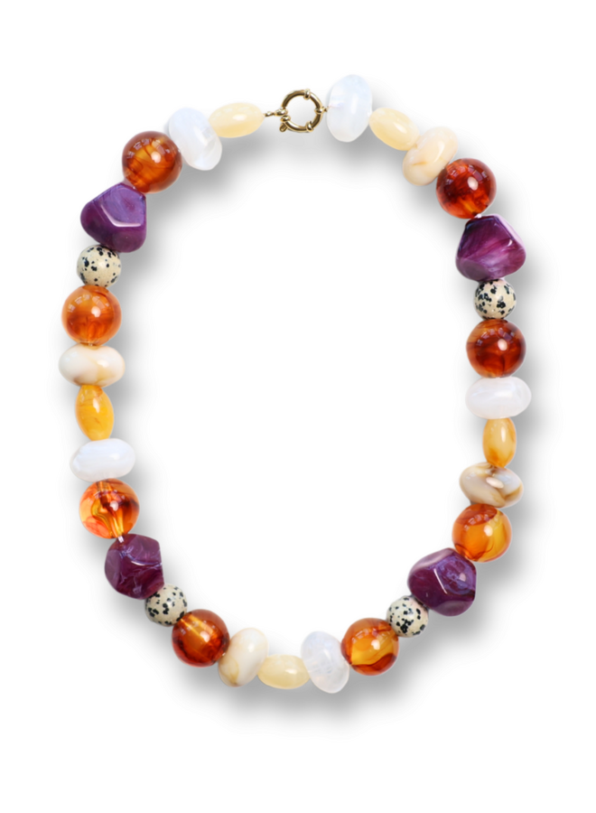 Bonnie Studios Candy Soft Fall Necklace PAARS
