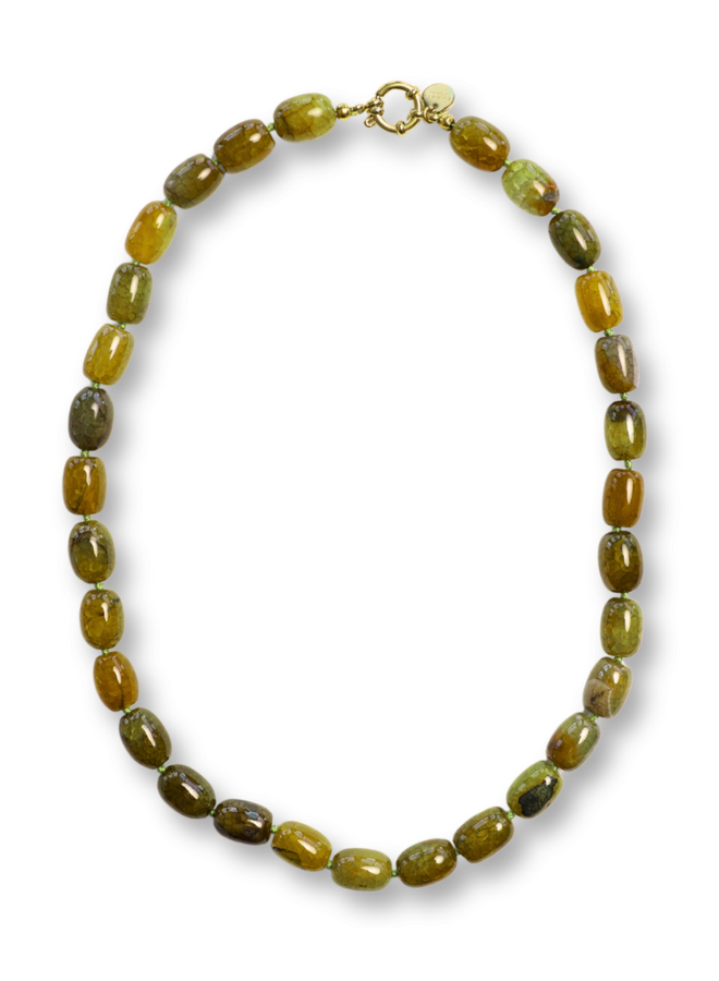 Bonnie Studios Bobby Forest Green Necklace