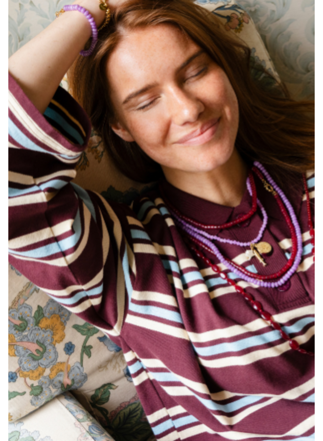 Bonnie Studios Roger Lila Necklace