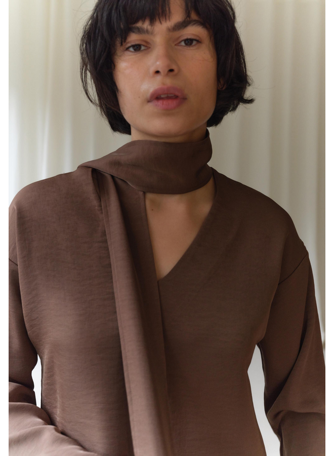 Azulae Steffi Blouse Brown