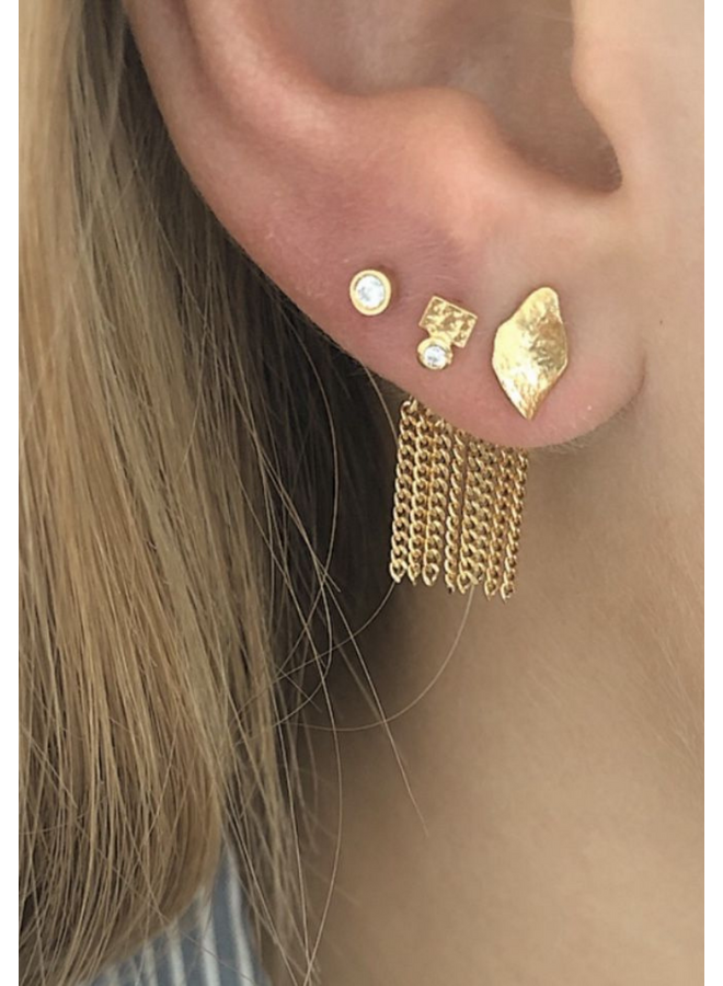 Stine A Petit Ile de L'Amour Earring Gold - per stuk