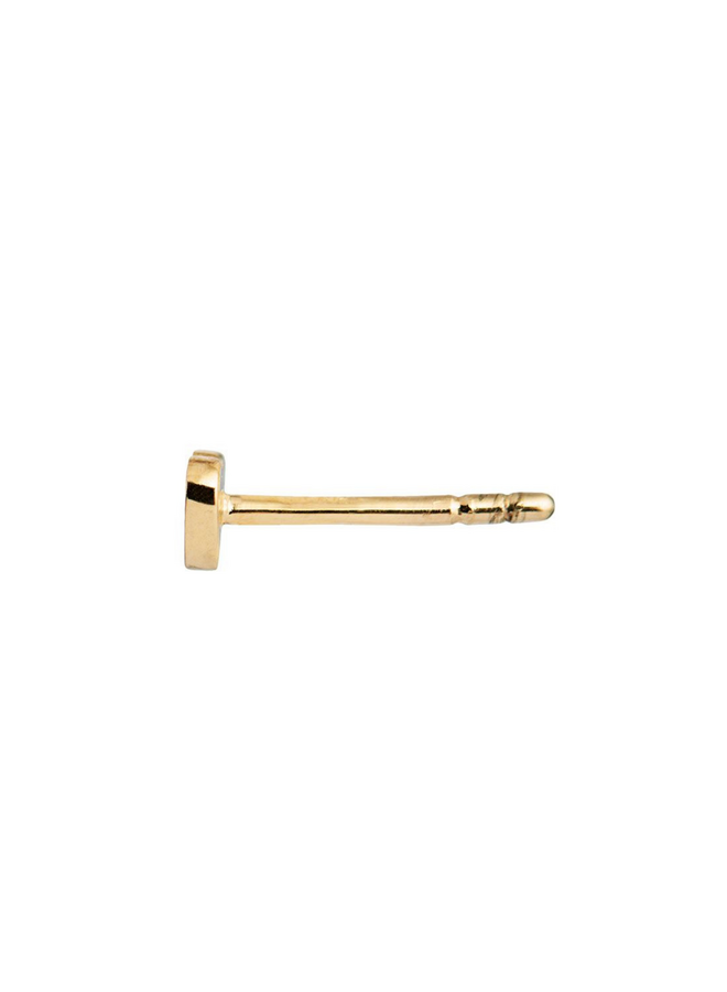 Stine A Petit Love Heart Light Pink Enamel Gold