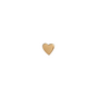 Stine A Petit Love Heart Earring Piece Gold - per stuk