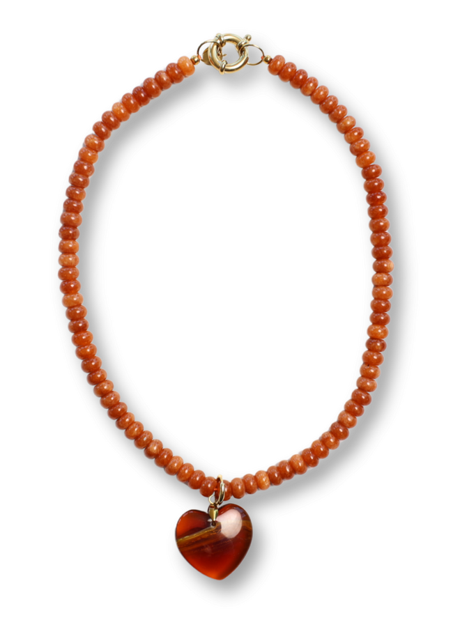 Bonnie Studios Camel Heart Necklace