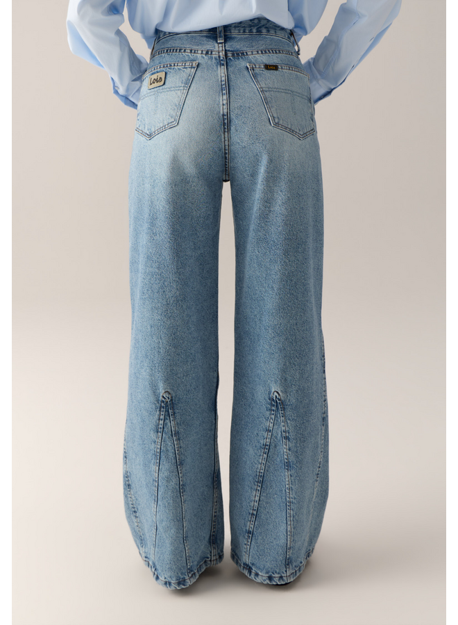 Lois Skater Flare Silver Stone