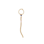 Stine A Miss Paris Hoop Earring with Long Chain - Montmartre - per stuk