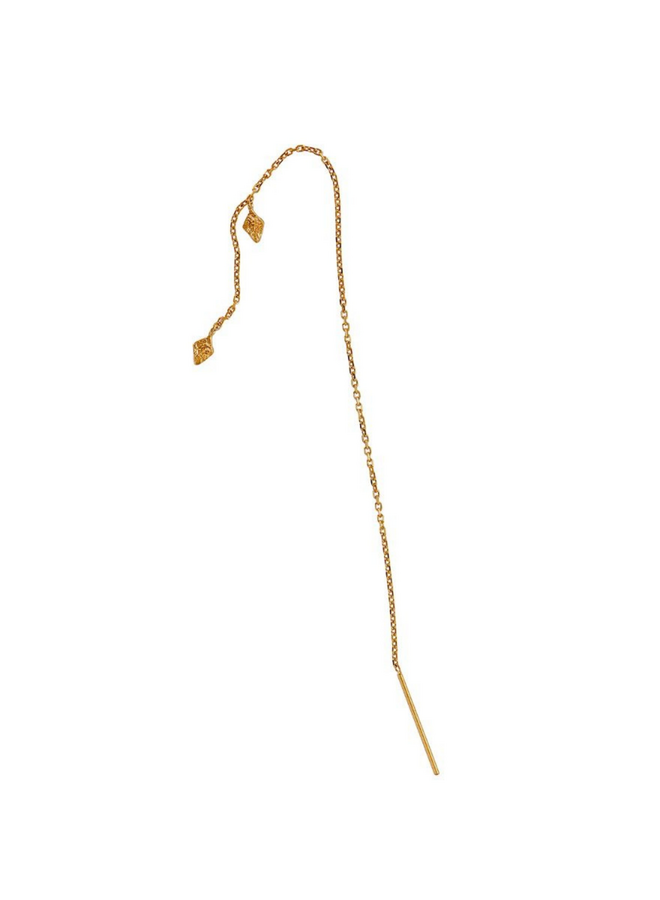 Stine A Tout Petit Ile De L'Amour Earring with Long Chain - per stuk
