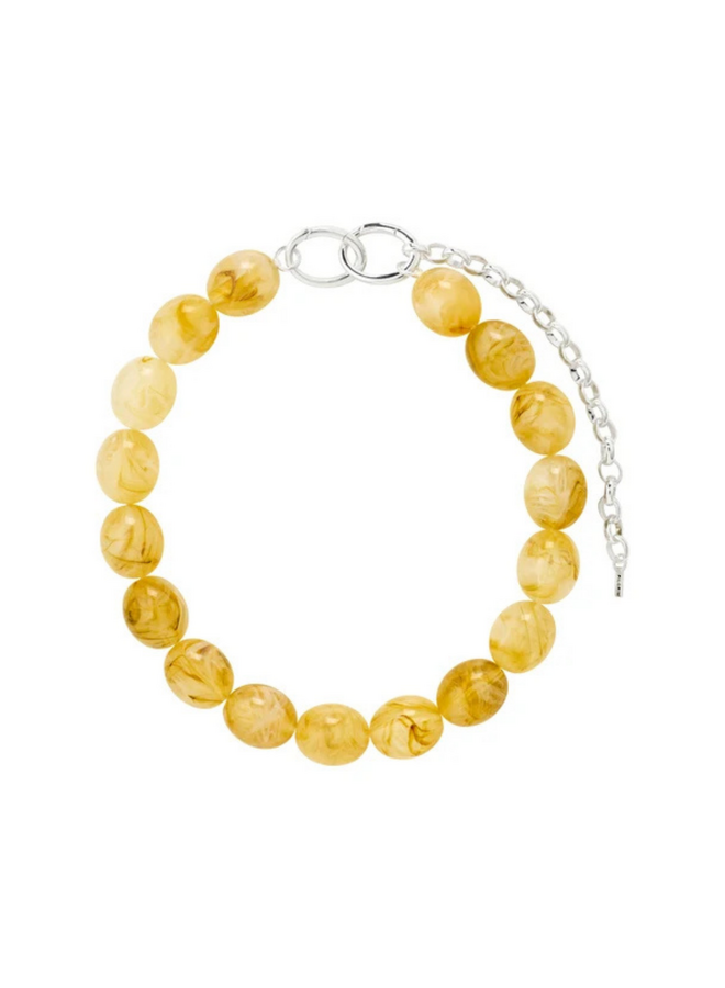 Pilgrim STILL necklace silver-plated/yellow
