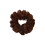Pico Pleat Scrunchie Brownie / Bruin