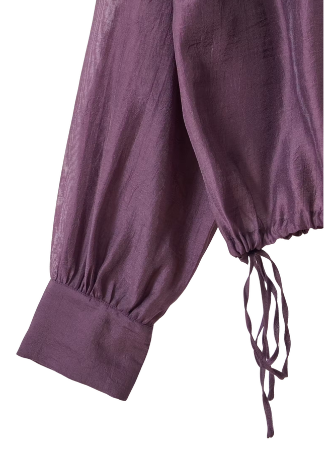 Edited Ottilia Blouse Plum Perfect
