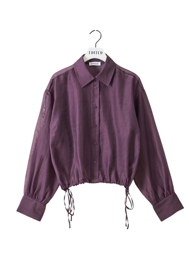 Edited Ottilia Blouse Plum Perfect