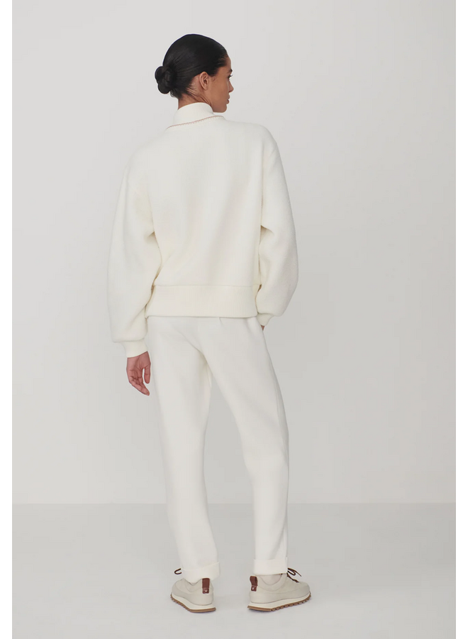 Varley Klaudia Fleece Jacket Egret