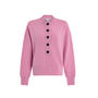 Varley Reena Button Front Sweat Moonlite Mauve