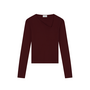 Avec Elan Maya Longsleeve Top Zinfandel Mahogany