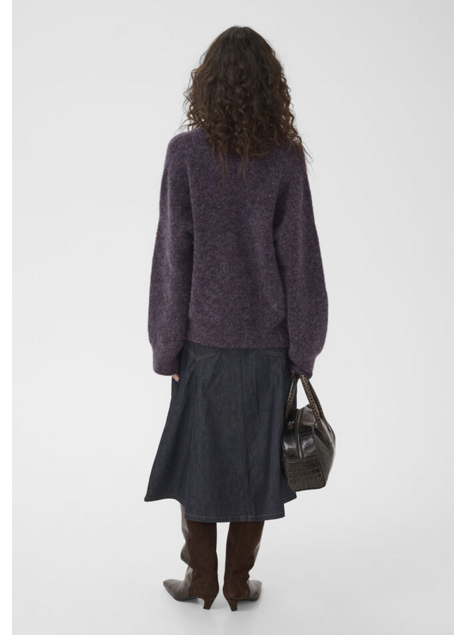 Gestuz Alpha Rollneck Juniper Melange