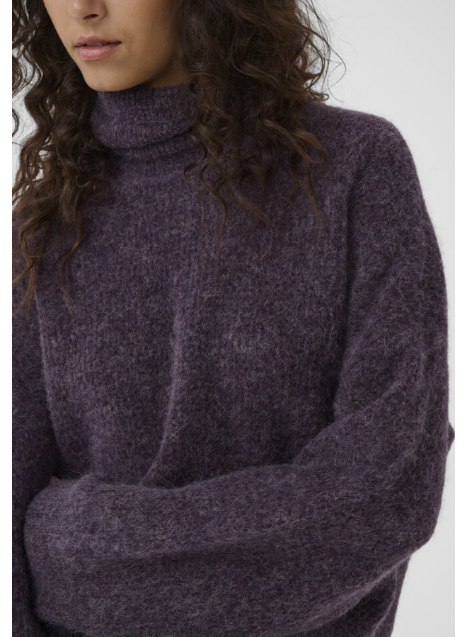 Gestuz Alpha Rollneck Juniper Melange
