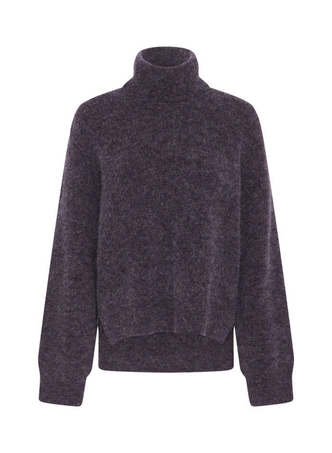 Gestuz Alpha Rollneck Juniper Melange