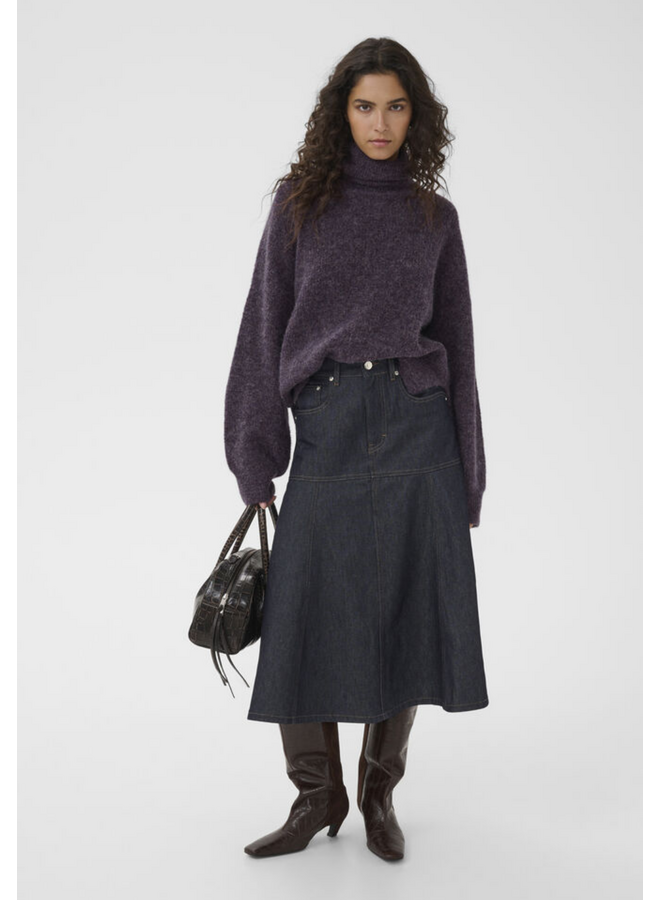 Gestuz Alpha Rollneck Juniper Melange