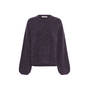 Gestuz Alpha Slit Pullover Juniper Melange