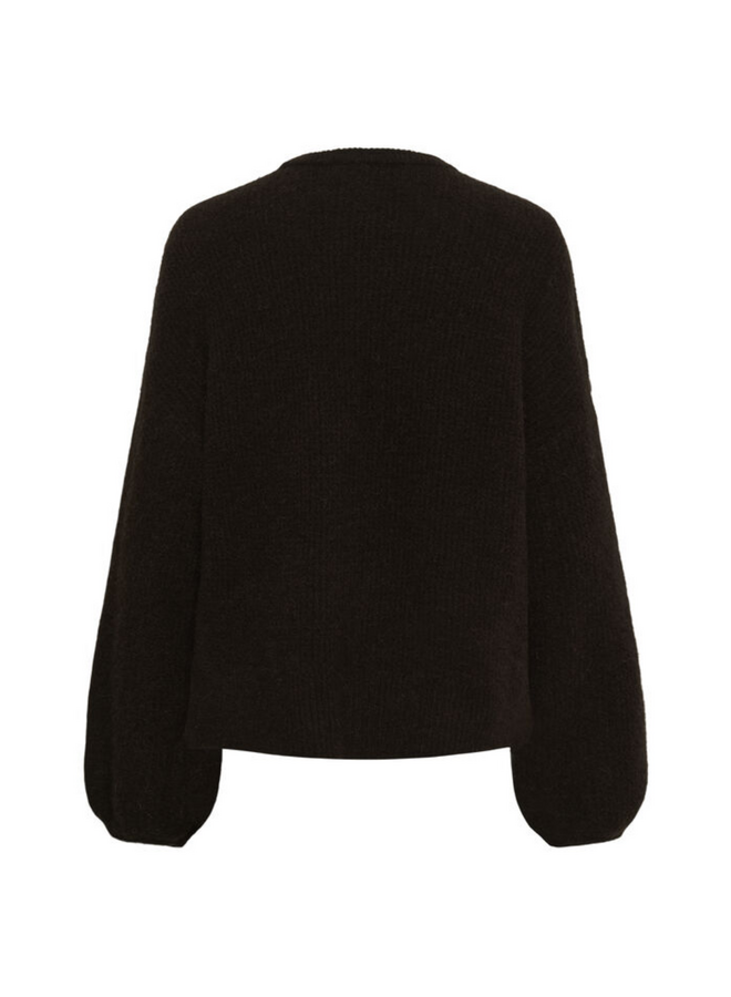 Gestuz Alpha Slit Pullover Ganache Melange