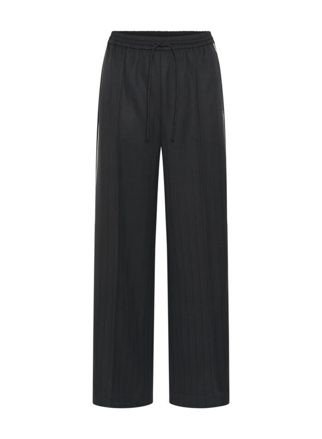 Gestuz Alezia HW Pants Grey Herringbone