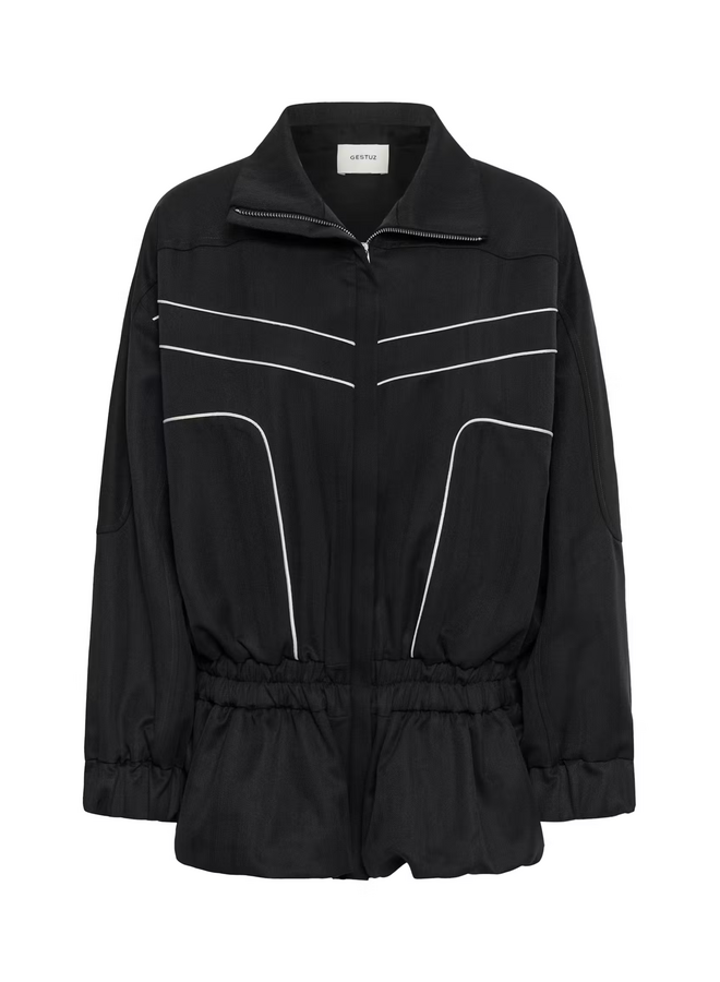 Gestuz Alezia Jacket Grey Herringbone