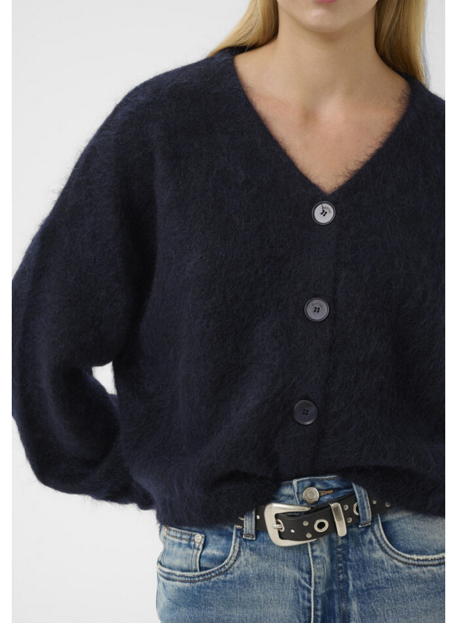 Gestuz Debbie V Cardigan NOOS Navy Melange