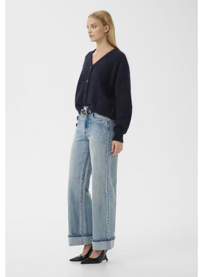 Gestuz Debbie V Cardigan NOOS Navy Melange