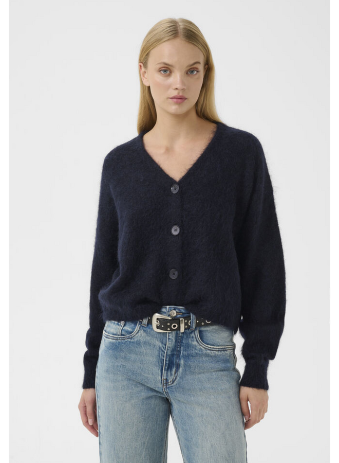Gestuz Debbie V Cardigan NOOS Navy Melange