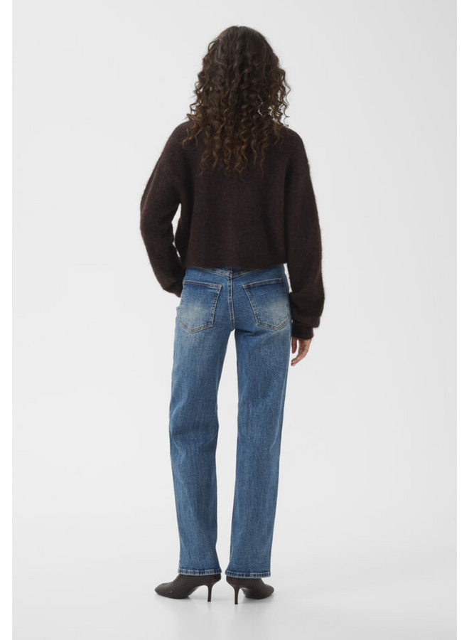 Gestuz Debbie Short Cardigan NOOS Ganache Melange