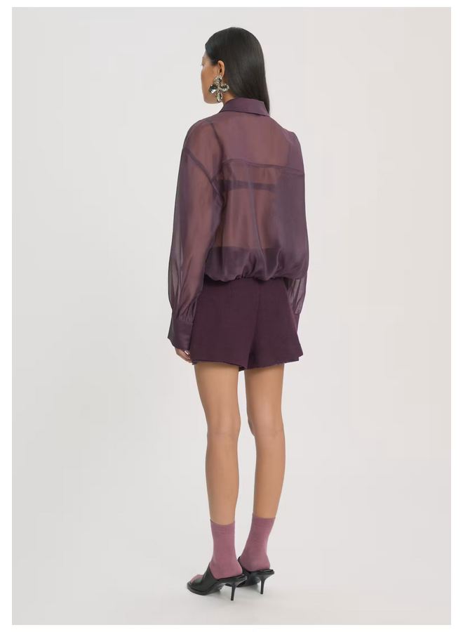 Edited Ottilia Blouse Plum Perfect