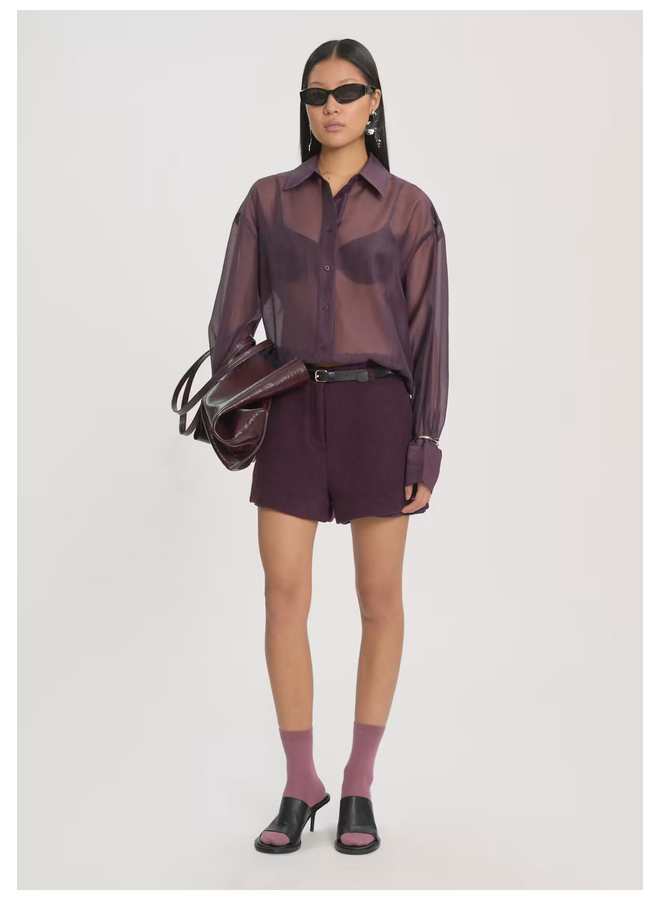 Edited Ottilia Blouse Plum Perfect