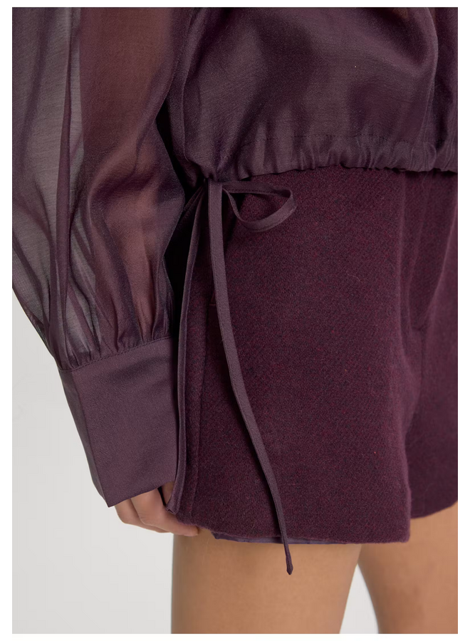 Edited Ottilia Blouse Plum Perfect