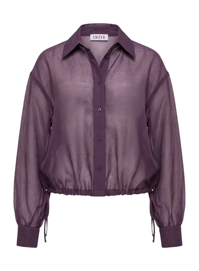 Edited Ottilia Blouse Plum Perfect