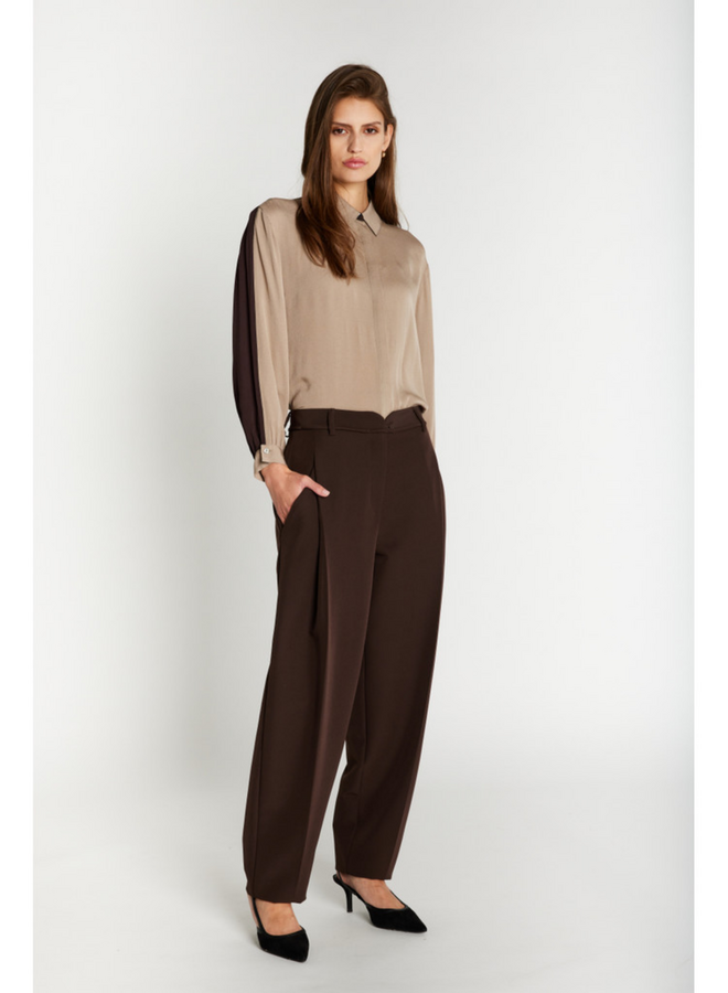 Bruuns Bazaar Rubysus Jonat Pants Dark Brown
