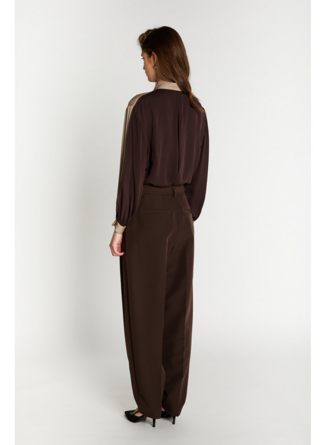 Bruuns Bazaar Rubysus Jonat Pants Dark Brown