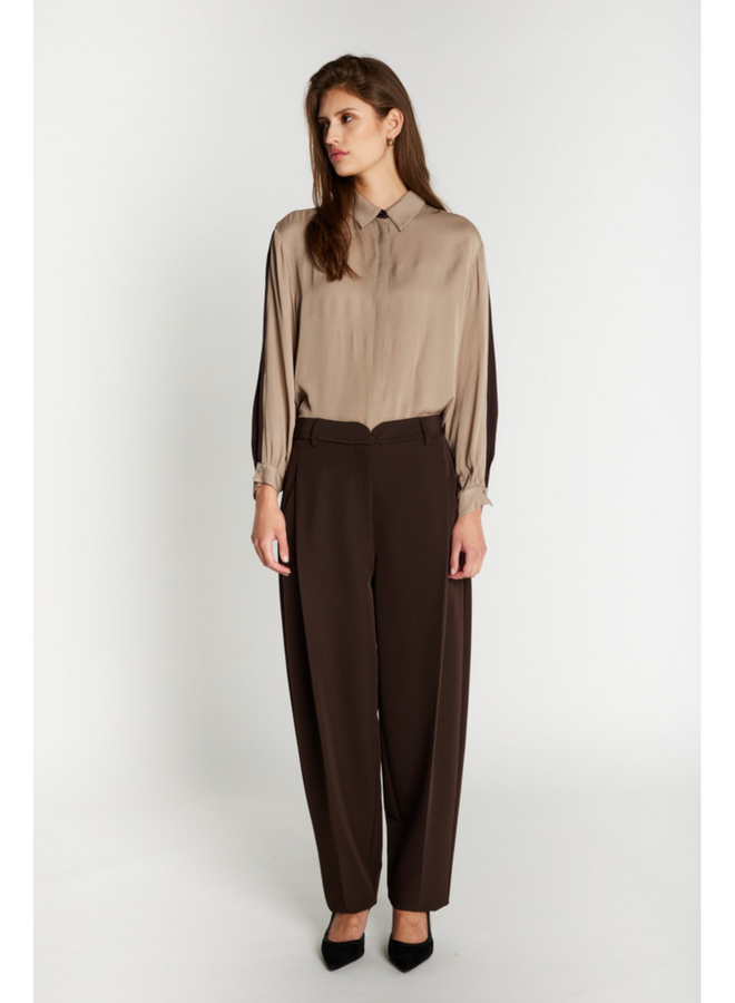 Bruuns Bazaar Rubysus Jonat Pants Dark Brown