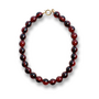 Bonnie Studios Wilma Burgundy Marble Necklace