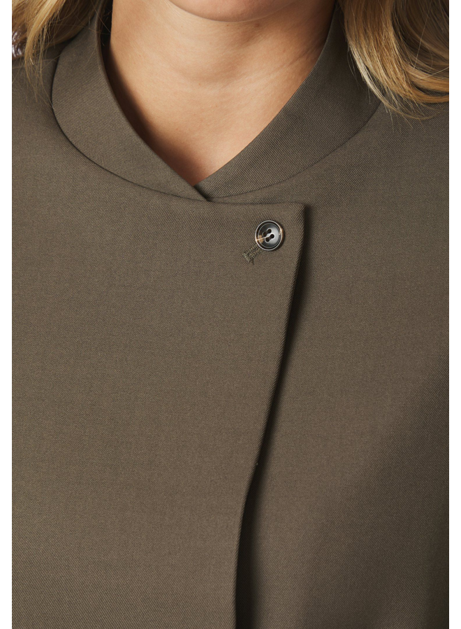 Neo Noir Kailyn Structure Blazer Dusty Brown