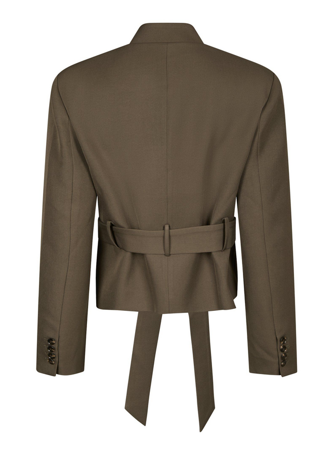 Neo Noir Kailyn Structure Blazer Dusty Brown