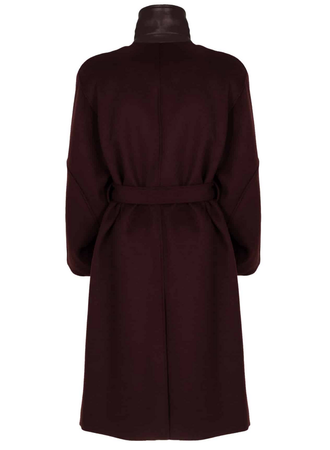 Giacomo Coat Cherrywood