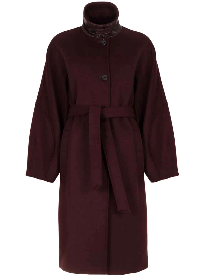 Giacomo Coat Cherrywood