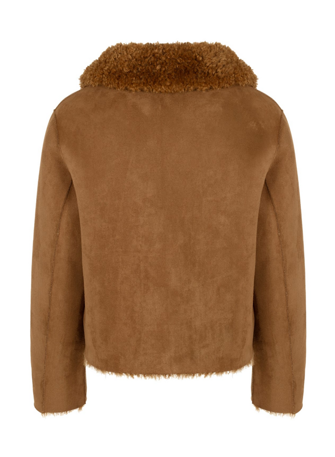 Giacomo Teddy Jacket Camel