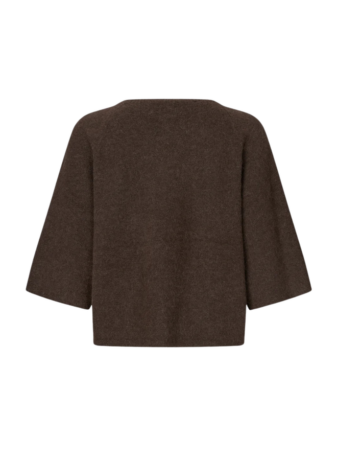 Second Female Gabby Knit SS O-Neck Demitasse
