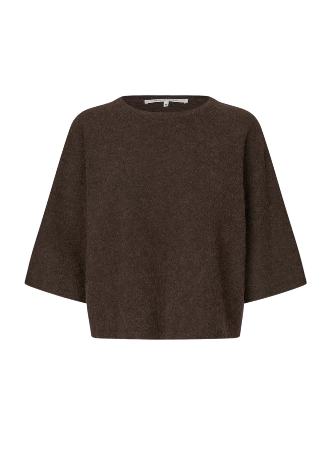 Second Female Gabby Knit SS O-Neck Demitasse