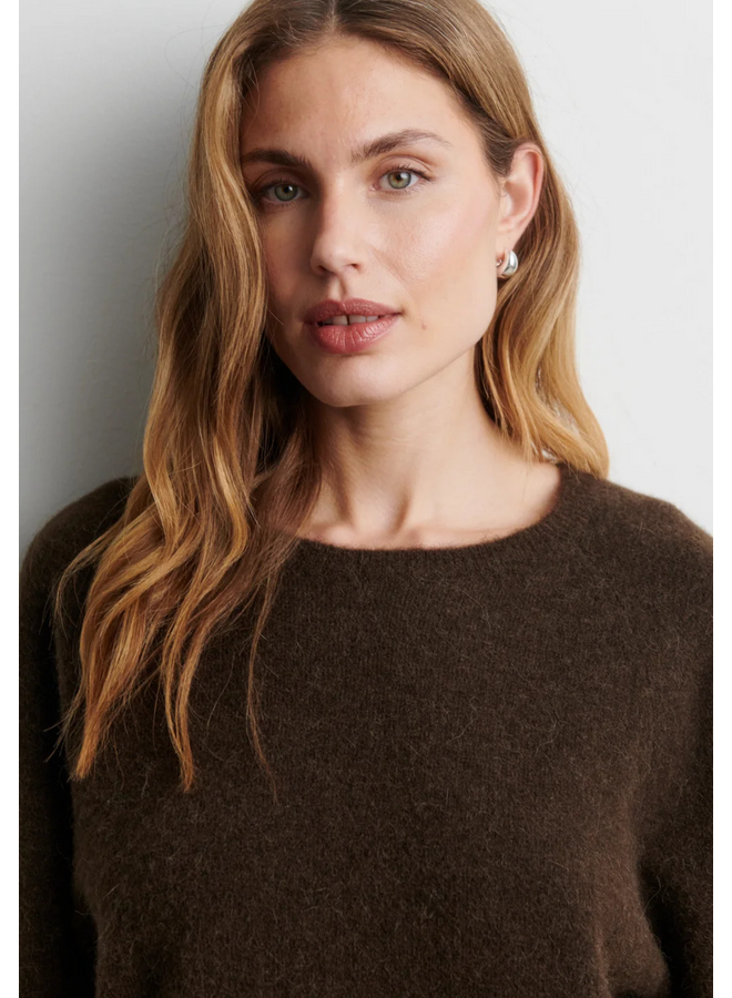 Second Female Gabby Knit SS O-Neck Demitasse