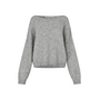Second Female Pollenza Knit Pullover Light Grey Melange