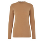 Second Female Matima O-Neck Tee Camel Melange