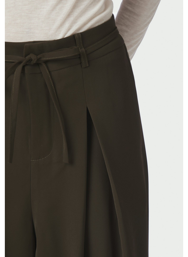 Neo Noir Eddina Woven Pants Dark Brown