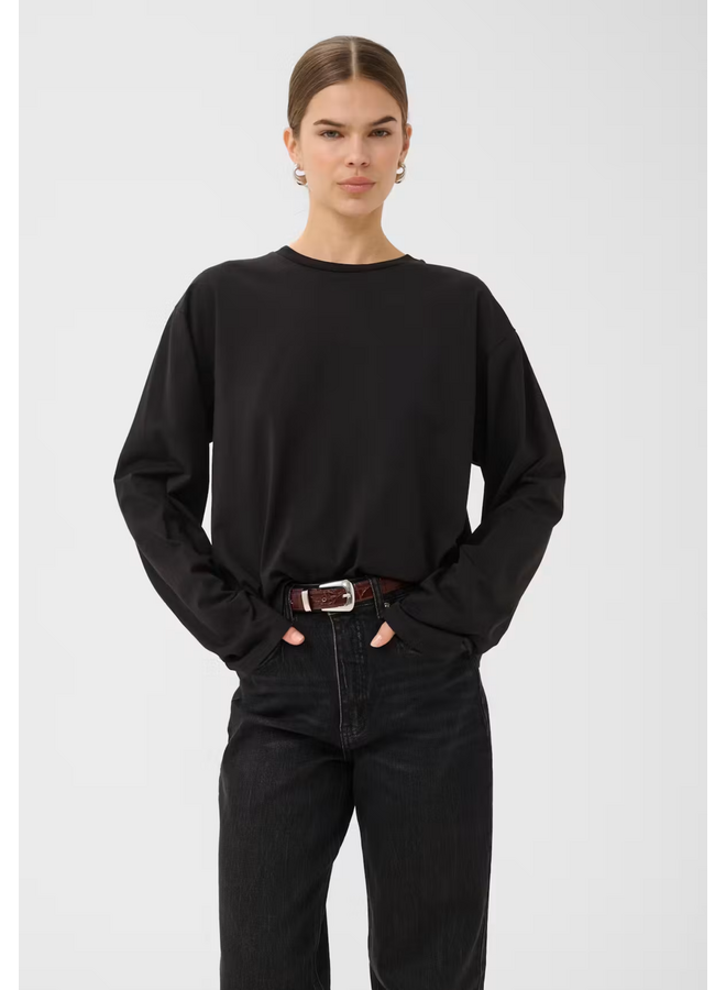 Gestuz Tima Longsleeve Tee NOOS Black